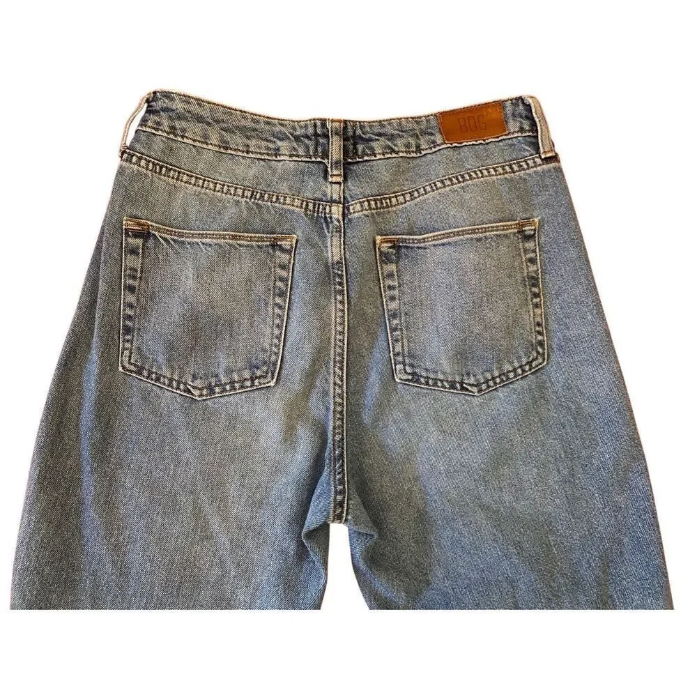 Bdg Urban Outfitters Pleated Mom Jeans Straight Leg Everyday Casual - Picture 4 of 14